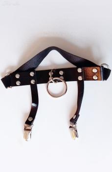 Strumpfband mit Ring